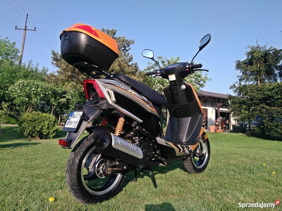 Zipp Superray 50cc 4Tkufer Nowy ABS łódzkie Rawa Mazowiecka