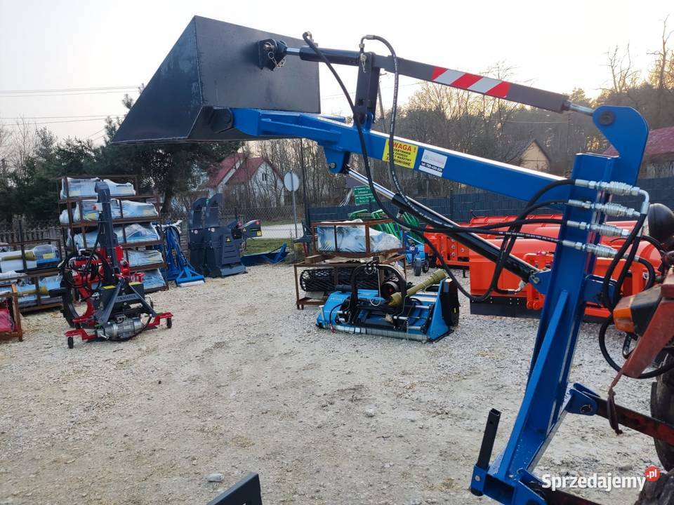 Ladowacz hydrauliczny na tył widły lyżka nowsc nieuszkodzony dolnośląskie Wrocław