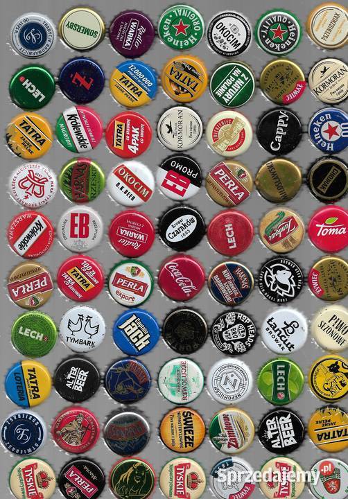 Kapsle polskie z piwa i napojów KPN 8 lubelskie Puławy