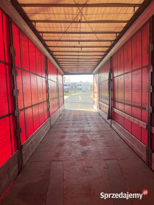 Naczepa ciężarowa Krone Mega firanka 2018 oś