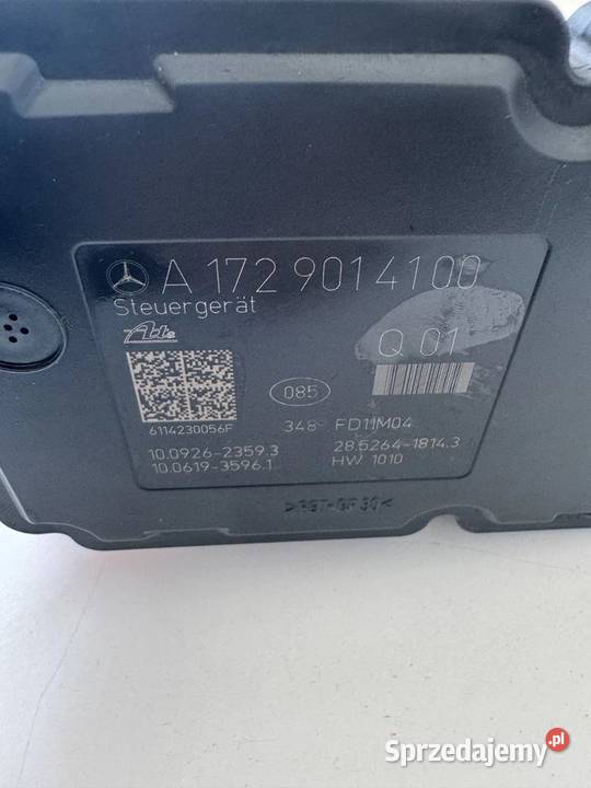Pompa moduł ABS Mercedes Klasa C W204 numer