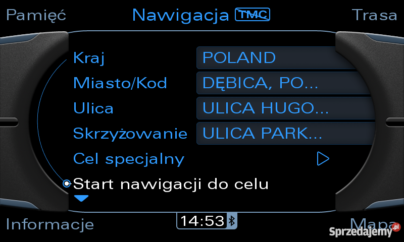 Audi MMI 3G Polskie Menu Lektor A4 A5 A6 A7 Q5 Usługi podkarpackie