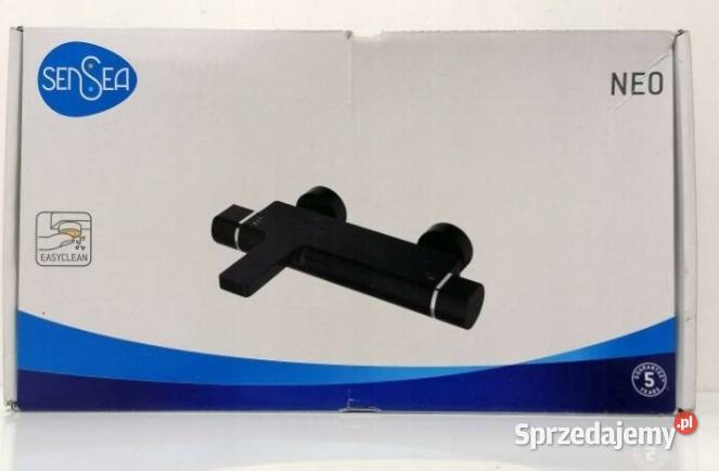 nowa bateria wannowa SENSEA NEO czarna z kujawsko-pomorskie sprzedam