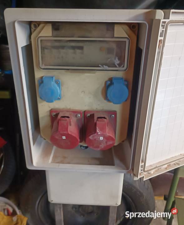 Rozdzielnica elektryczna budowlana uzbrojona Opoczno sprzedam