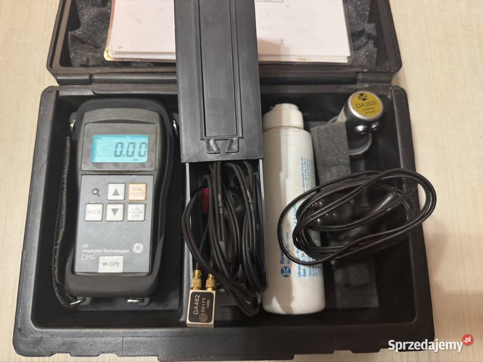 Grubościomierz ultradźwiękowy Krautkramer DM4 2 kujawsko-pomorskie Bydgoszcz