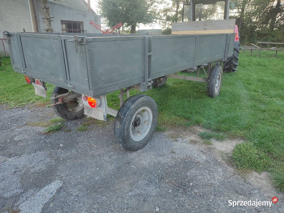 Przyczepa 2 osiowa wóz Cianowice