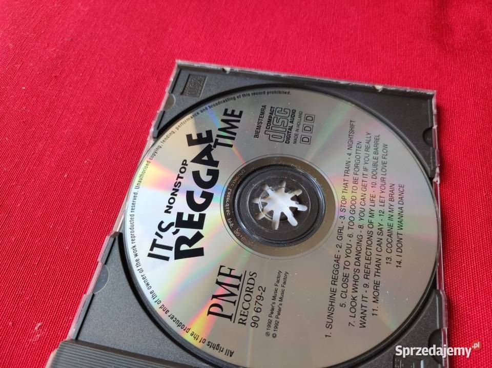 Its Nonstop Reggae Time Volume 2 CD 1992płyta cd Kielce