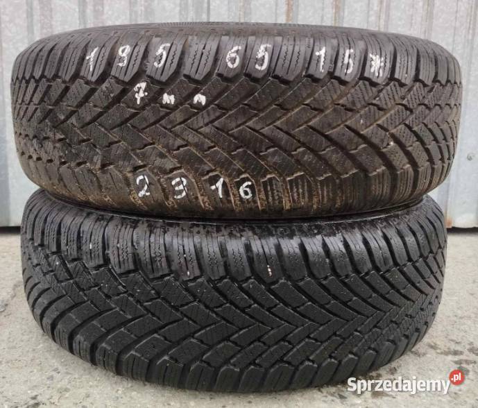 2 x Opona zimowa Continental WinterContact TS Opony i felgi