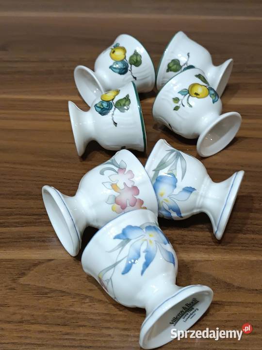 Kieliszki do jajek Villeroy Boch Porcelana i szkło Nowy Sącz