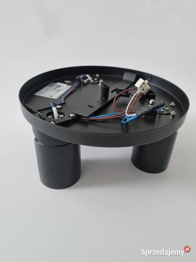 Lampa sufitowa IKEA NYMNE czarna 3 reflektory