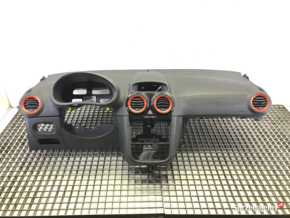 KOKPIT PODUSZKI PASY KOMPLET OPEL CORSA D podkarpackie