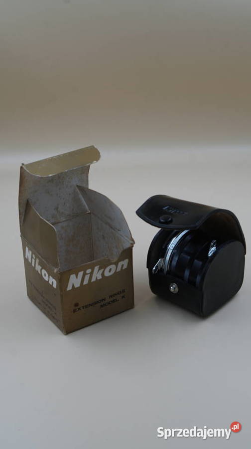 Zestaw pierścieni Nikon model k do sprzedam