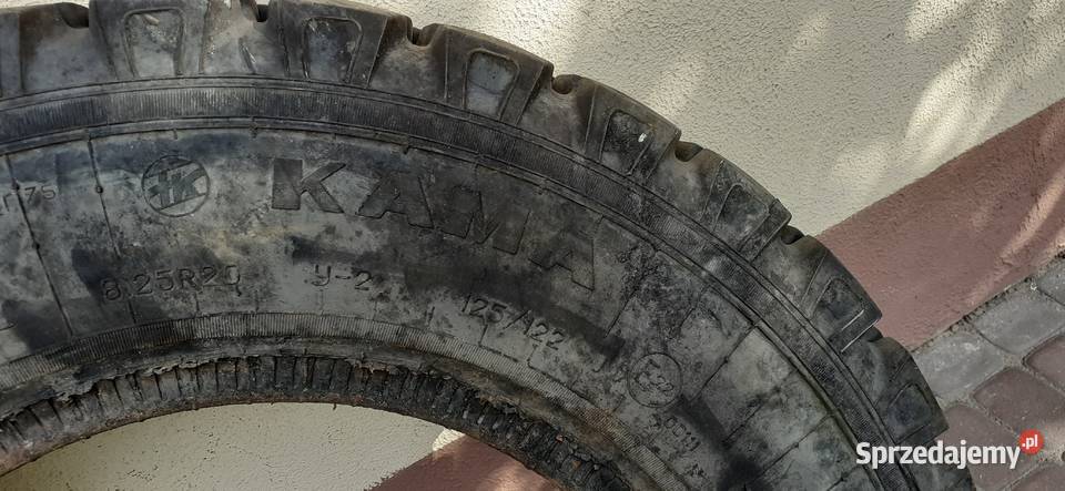 Opony Kama R20 825 Kamaz Star Przyczepa Ciągnik nieuszkodzony Jeżowe