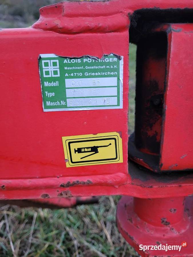 Kosiarka pottinger cat 185 brona wirowa rabe Kozłówka