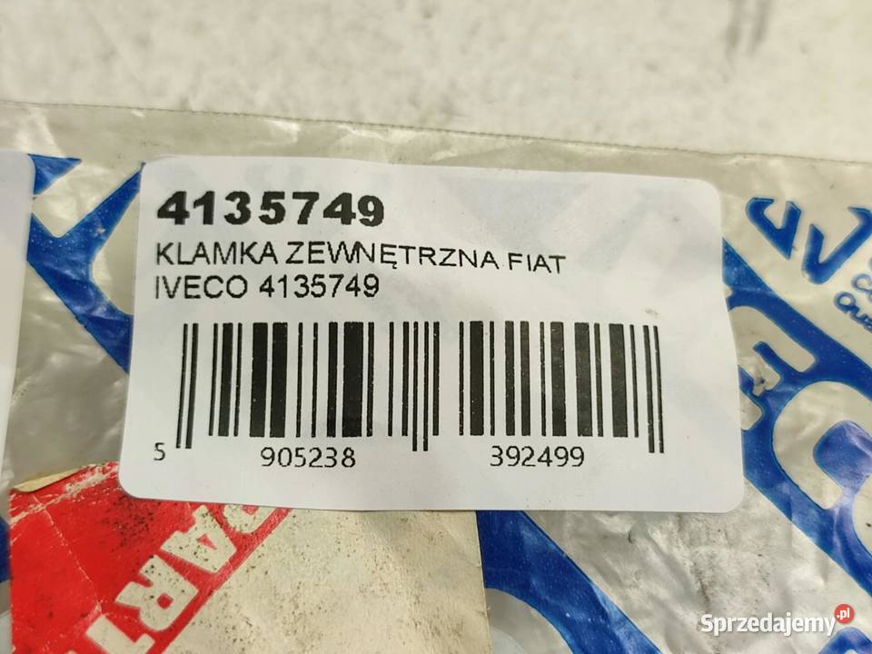 KLAMKA ZEWNĘTRZNA FIAT 238 241 19671983 4135749 lubelskie
