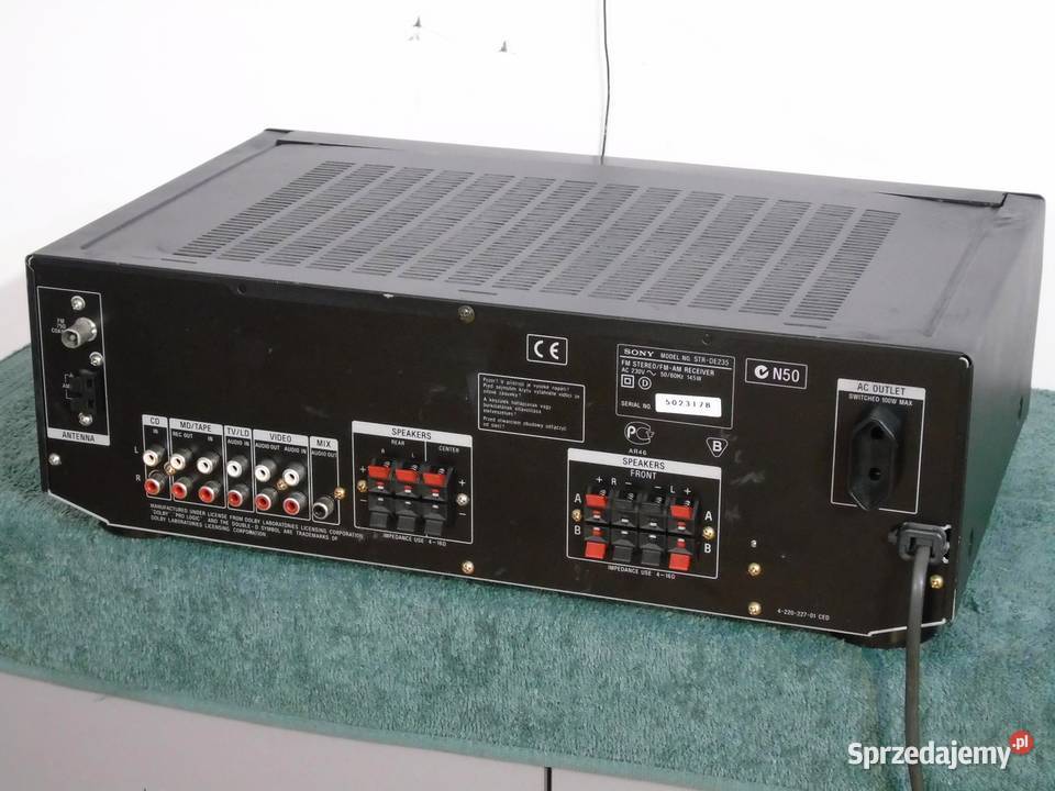 Amplituner Sony STRDE235 RDS sprawny i mocny Jasło sprzedam