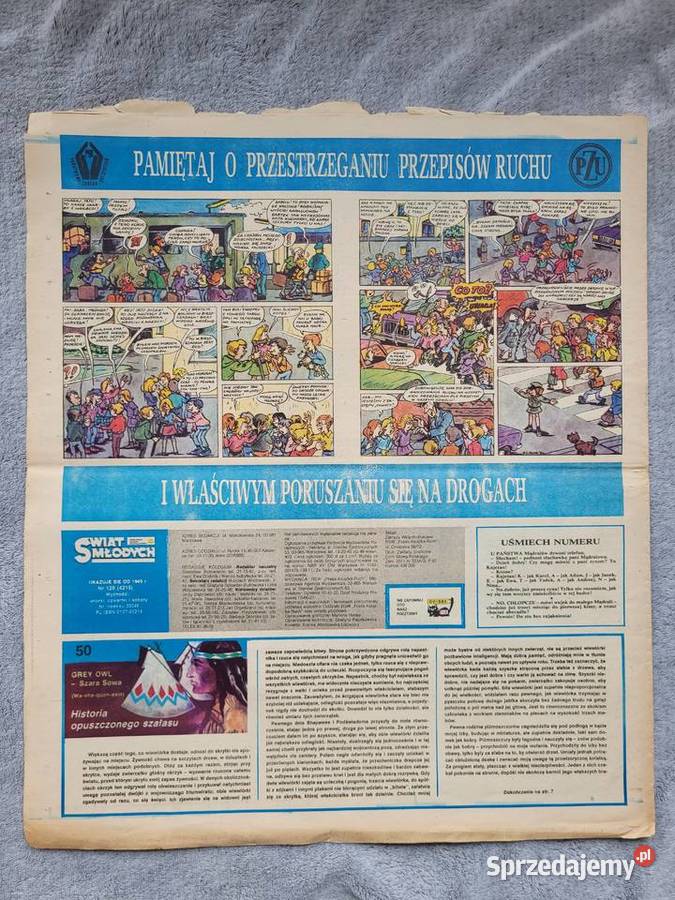 Świat Młodych 1281986 komiks Przepisy Ruchu Kultura i Rozrywka