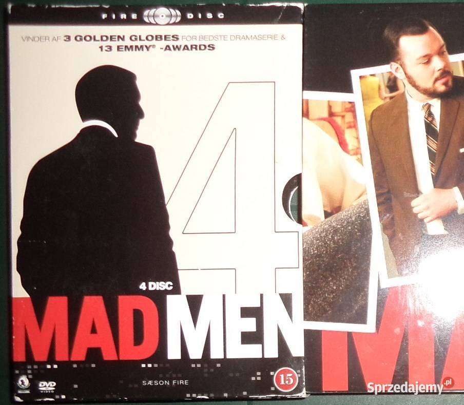 Mad Men season 4 ENGLISH brak 4x DVD 2010 Rzeszów