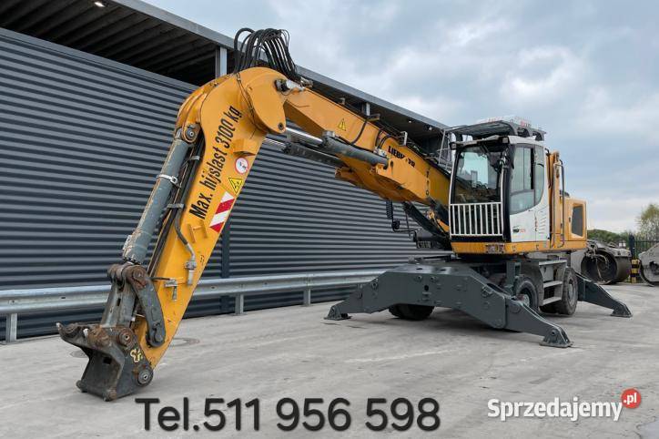 Koparka kolowa Liebherr LH 24 tez Leasing maszyn Warszawa