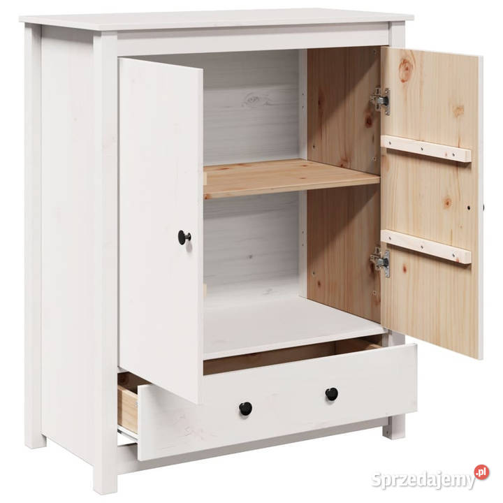 Szafka biała 83x415x100 lite drewno sosnowe Warszawa sprzedam