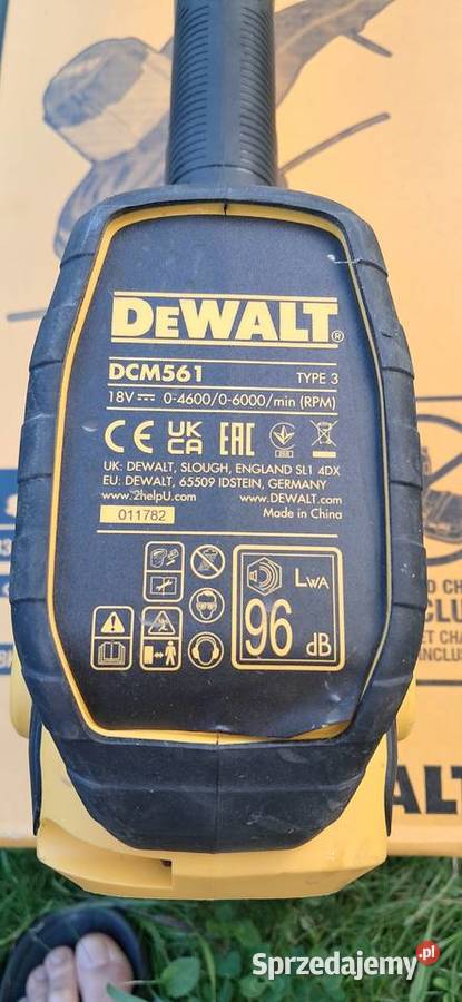 Podkaszarka akumulatorowa DeWalt DCM561 18 V Łódź