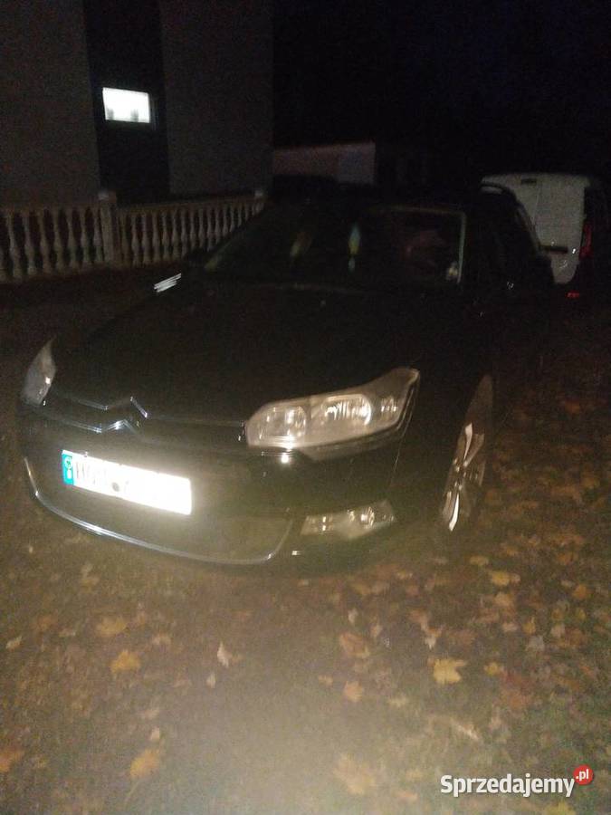 Citroen C5 X7 2011 Kombi Diesel welurowa tapicerka