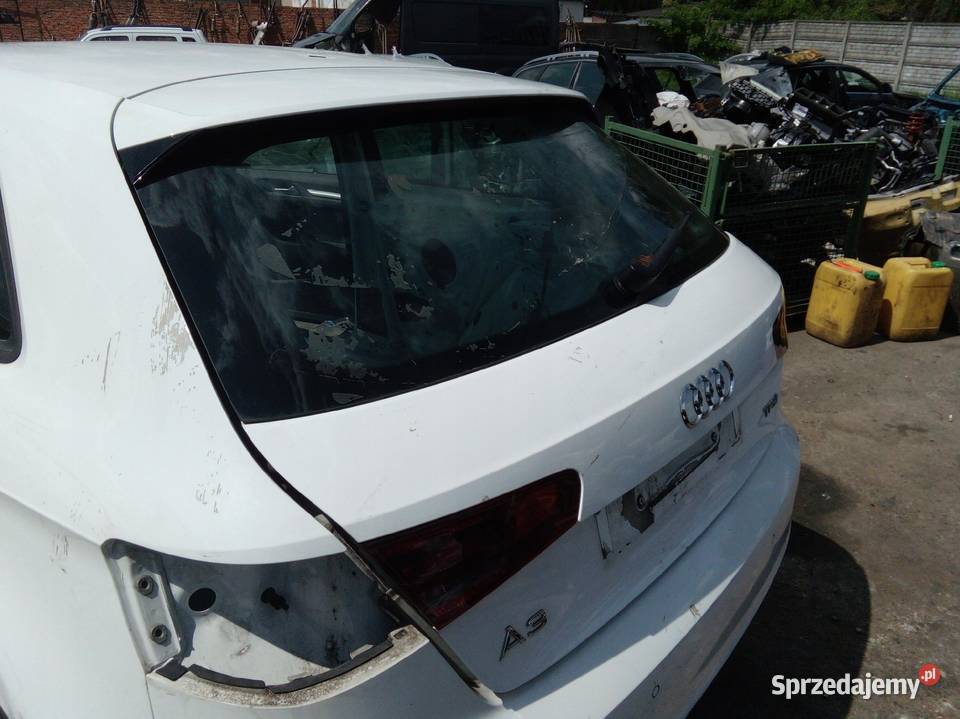 KLAPA TYŁ TYLNA AUDI A3 8V3 3 DRZWI LY9C Przystajń