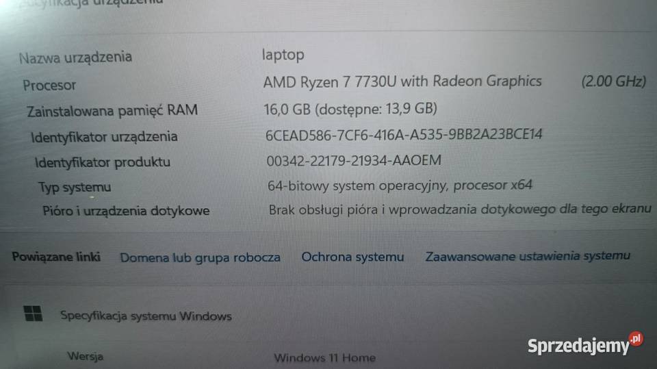 Laptop Lenovo IdeaPad Slim 5 Katowice