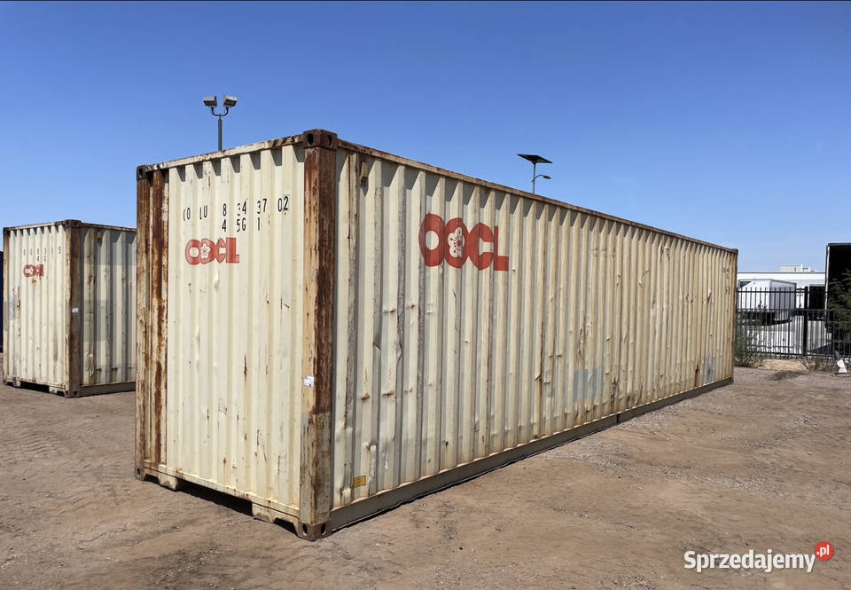 Kontener morski magazynowy 40 DVHC 12 metrowy Oleśnica