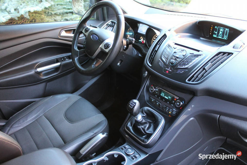 Ford Kuga 20 TDCi 4x4 165 Ledy Opłacony II 2012 Samochody osobowe Lubań