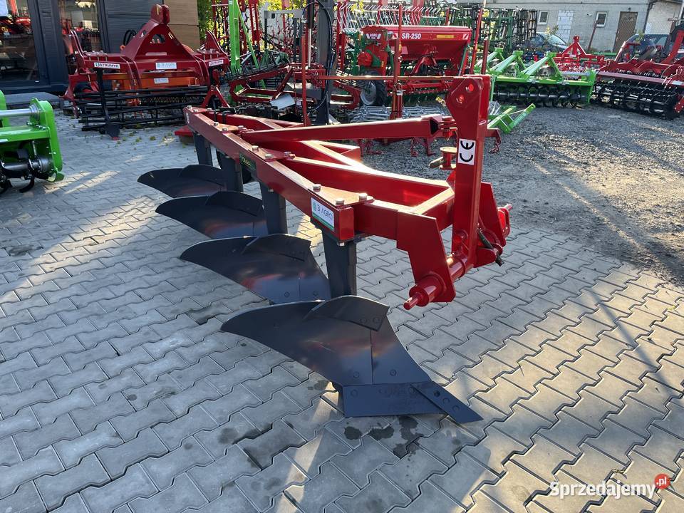 Pług zagonowy podwyższany 4 skibowy 2 3 5 SKIBY nieuszkodzony Biłgoraj