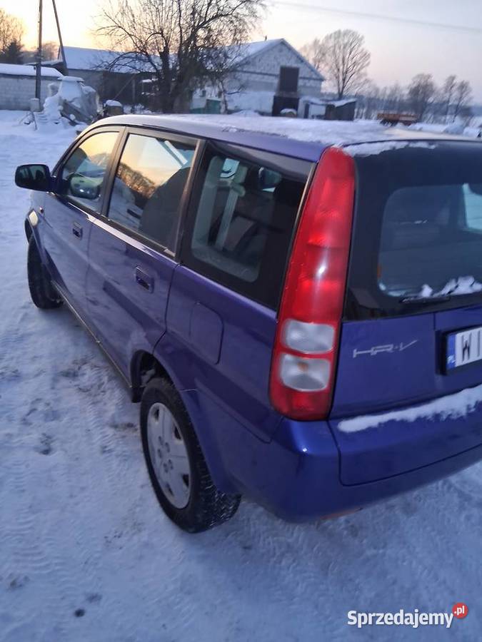 Sprzedam honda hrv 2001r 4x4 benzyna gaz 333000km Płońsk