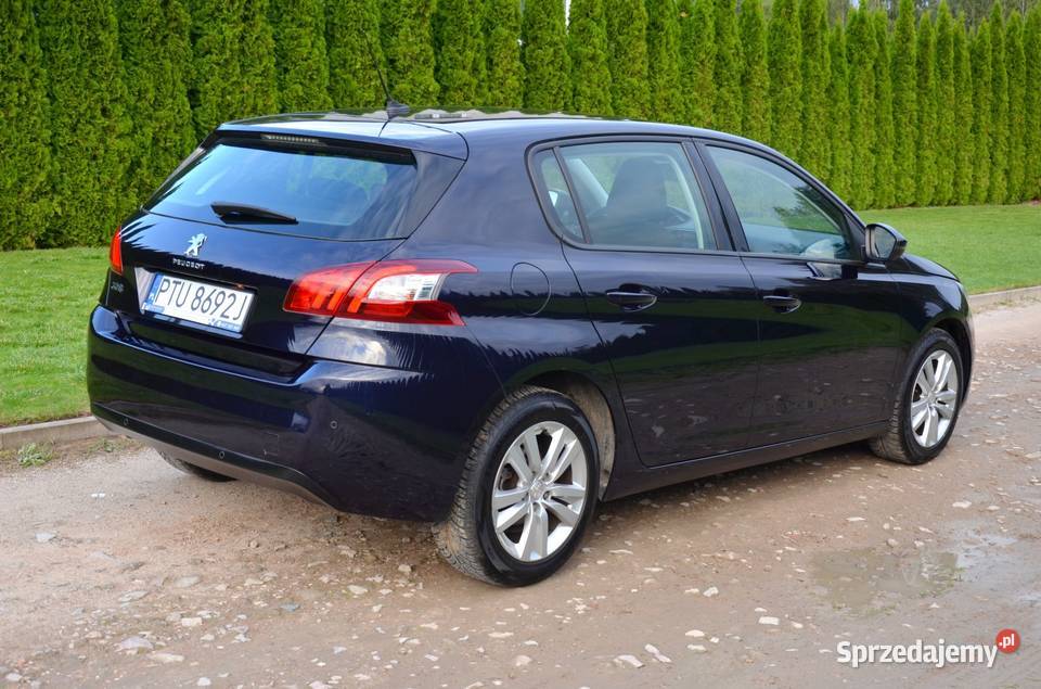 Peugeot 308 T9 16HDI Automat Nawigacja PDC poduszka powietrzna Turek
