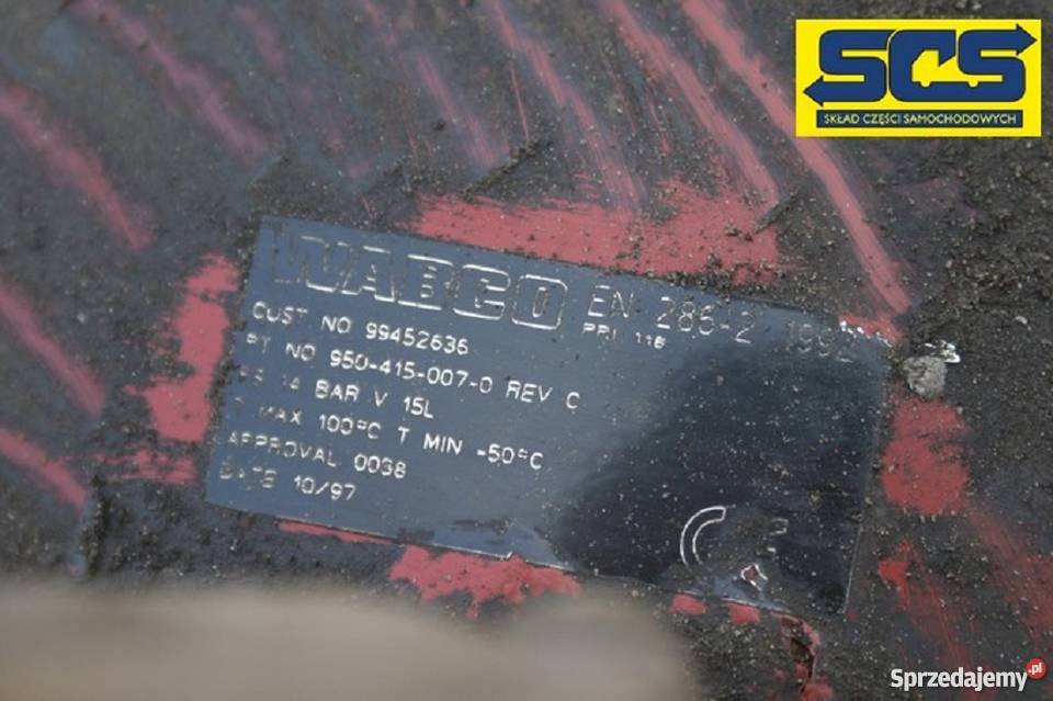 IVECO EUROCARGO ZBIORNIK POWIETRZA OPASKA CAŁE Bieleń