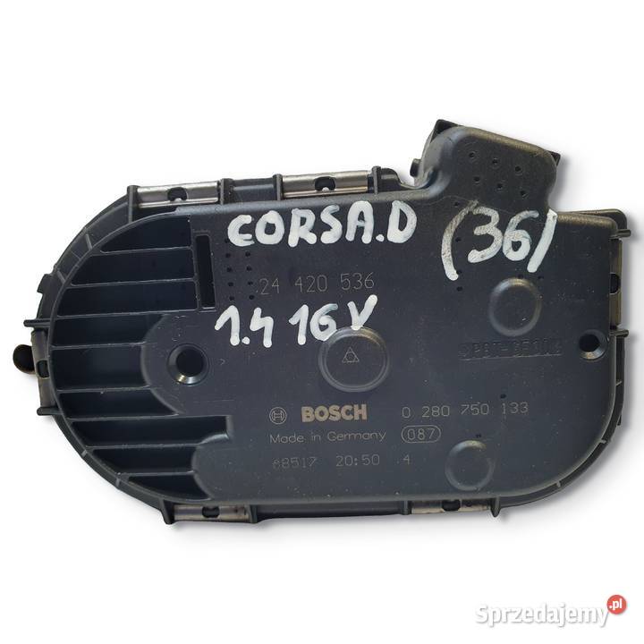 PRZEPUSTNICA Opel Corsa C 12 16V 24420536 osobowe lubelskie Chełm sprzedam