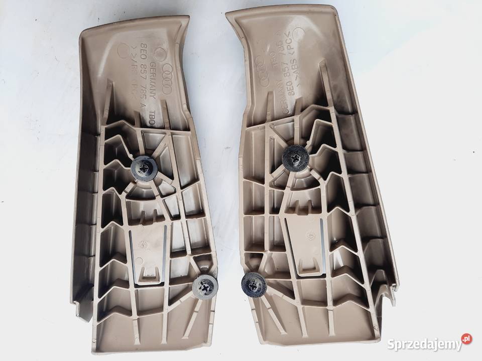 Element wnętrza Twist Audi A4 B6 prowadnica pasa Osłony i zaślepki Szczerbice