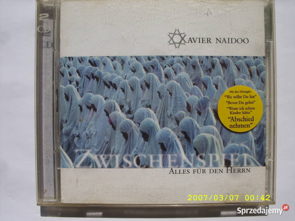 Rock CD XAVIER NAIDOO3 plyty CD Płyty i kasety Wołów