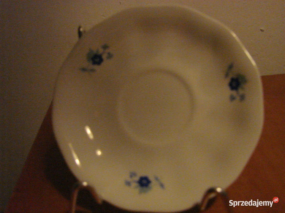 Karolina porcelanowy spodek talerzyk Pruszcz Gdański