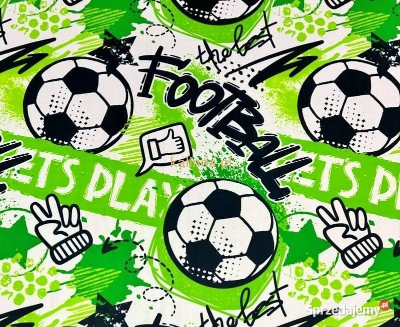 Tkanina tapicerska Bajka 68 Piłkarski Fun do