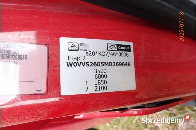 OPEL MOVANO 2022 2299 ccm 163 2299cm3 Warszawa