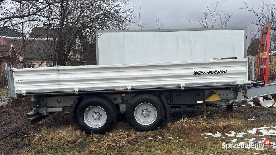 przyczepą tandem Mller Mitteltal 144 Muller-Mitteltal Łętownia