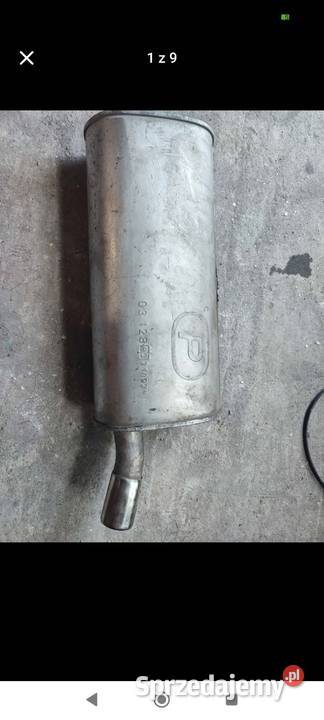 Wydech tłumik końcowy BMW E46 Rok produkcji 2000 Drezdenko