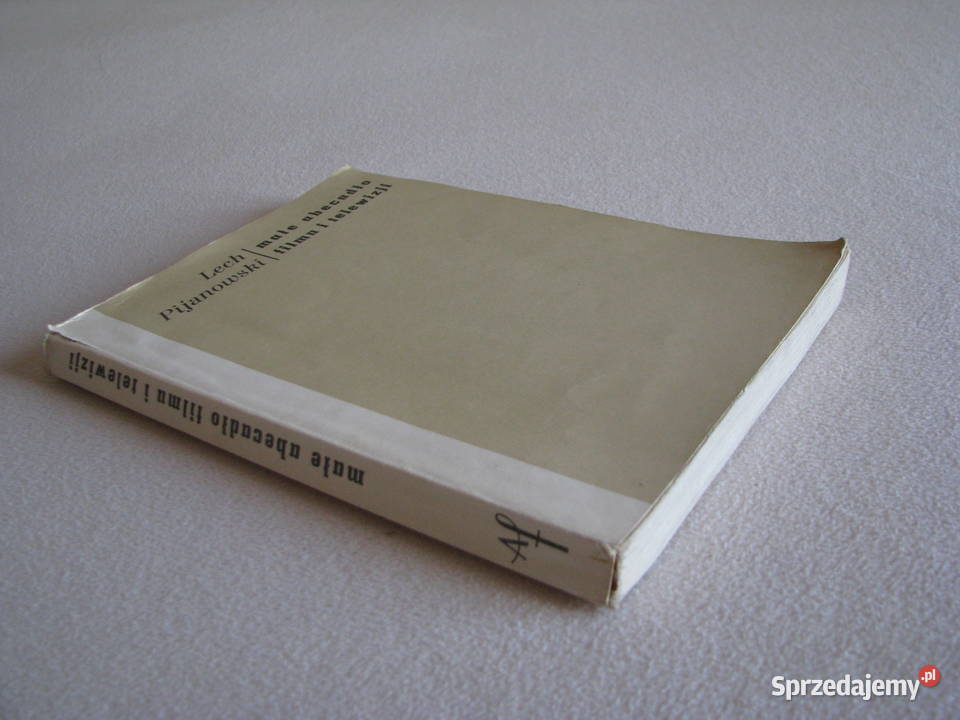 Małe abecadło filmu i telewizji Lech Pijanowski miękka z obwolutą Brzegi