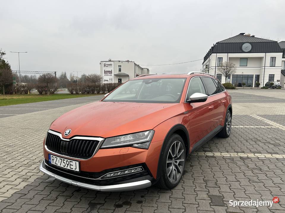 Skoda Superb 20 TDI SCR 4x4 Scout DSG kamera cofania Łańcut