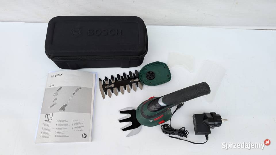 Nożyce akumulatorowe do trawy Bosch Isio 3 małopolskie Jadowniki