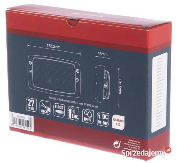 Lampa robocza LED do Case IH Caterpillar Claas Kamionna