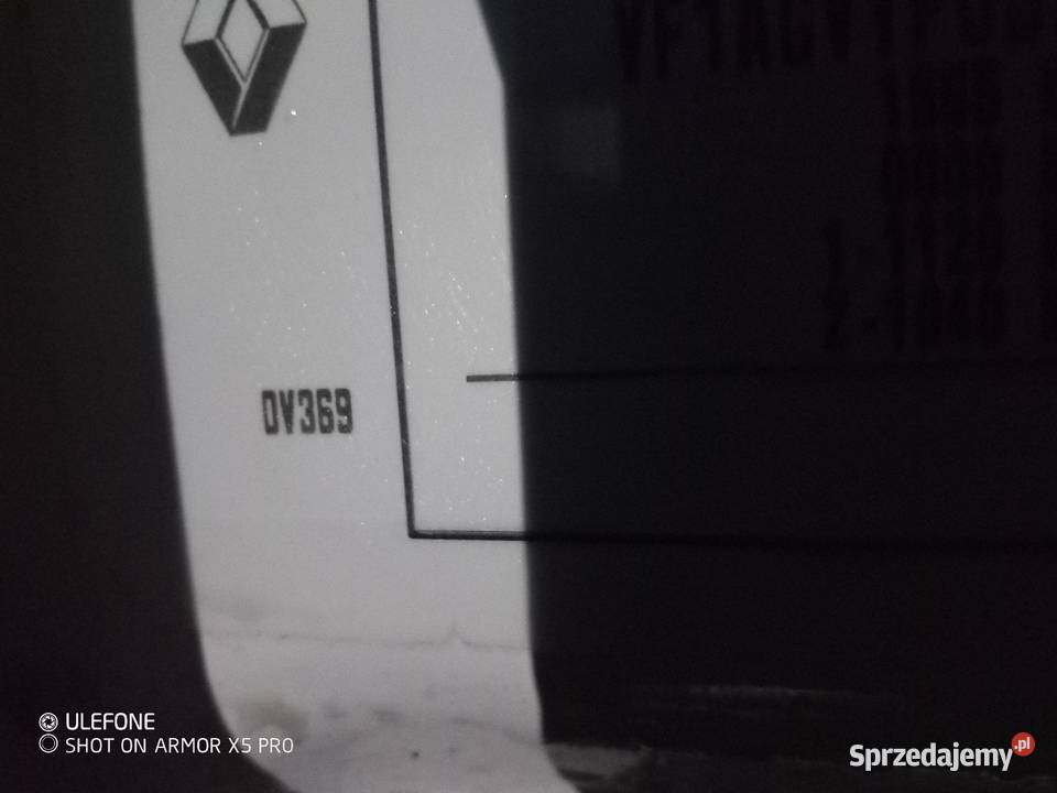 Renault Zoe wszystkie części w kolor DV369 Cmolas