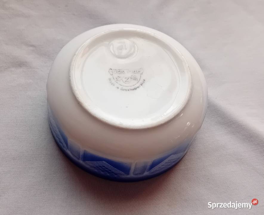 Miseczka salaterka fajansowa art deco Ditmar Porcelana i szkło