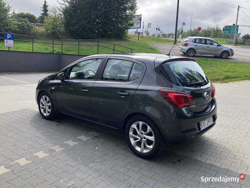 Opel Corsa E 14 benzyna 2016 Polski salon 82 752 asystent pasa ruchu