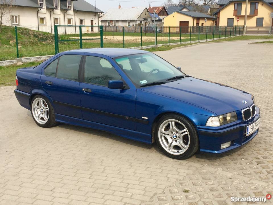 Bmw e36 18 LPG M pakiet VIN AVUSBLAU piękny stan niebieski Lublin